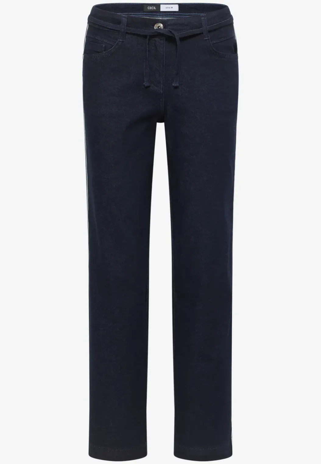 Jeans met gallonstrepen