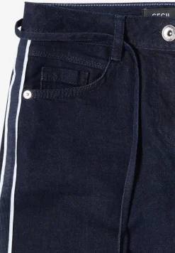 Jeans met gallonstrepen