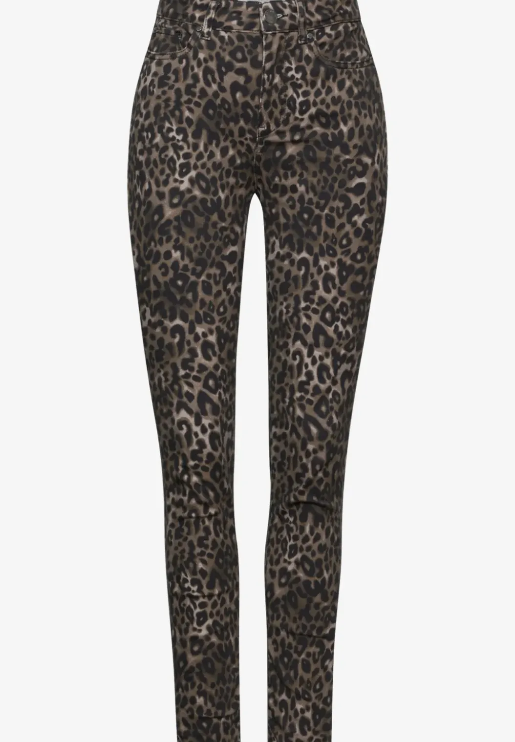 Jeans met leoprint