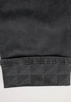Jeans met omslag