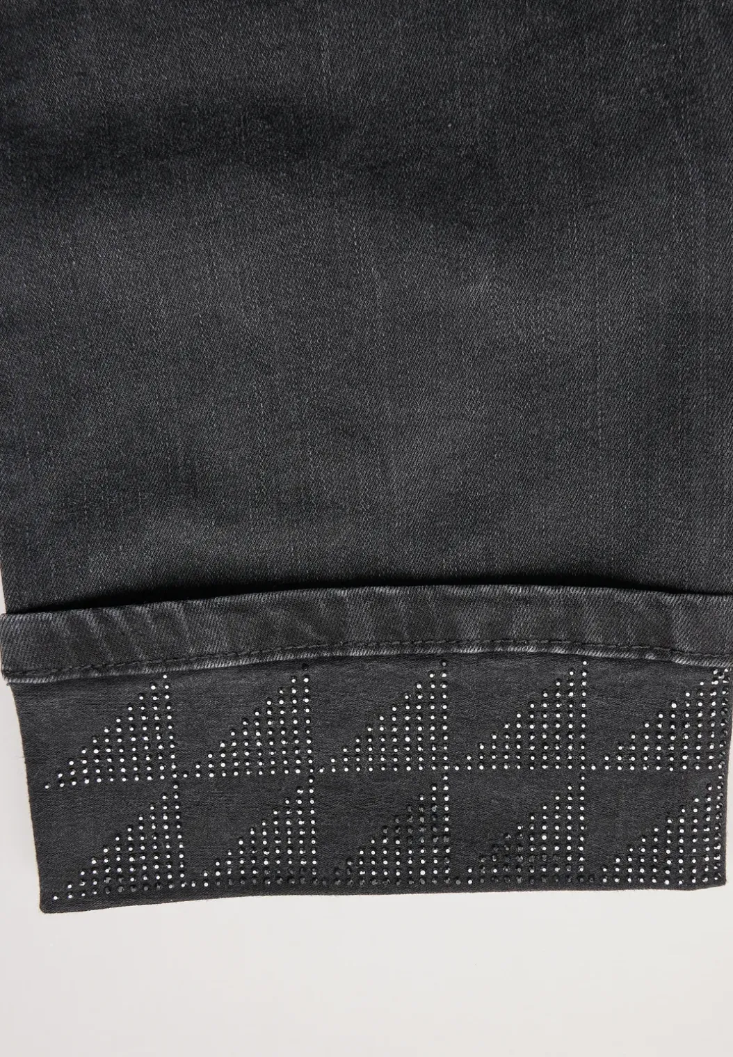 Jeans met omslag