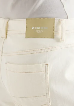 Jeans met opgezette zakken