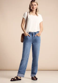Jeans met rechte pijpen