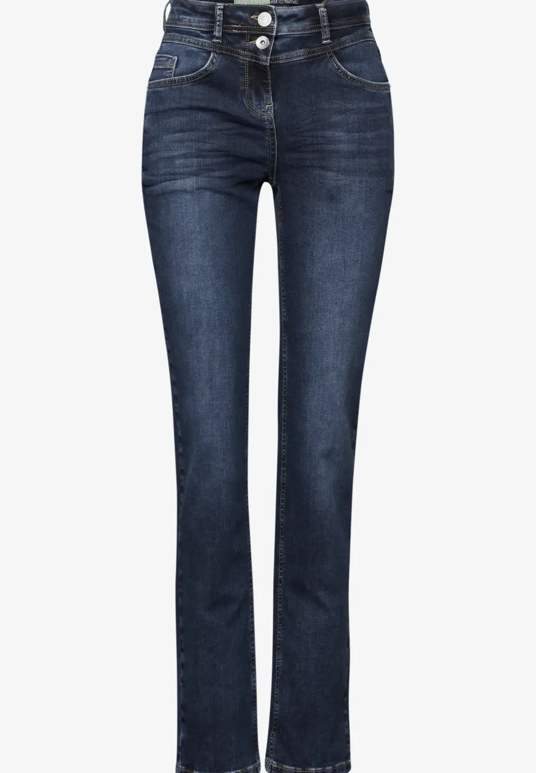 Jeans met rechte pijpen