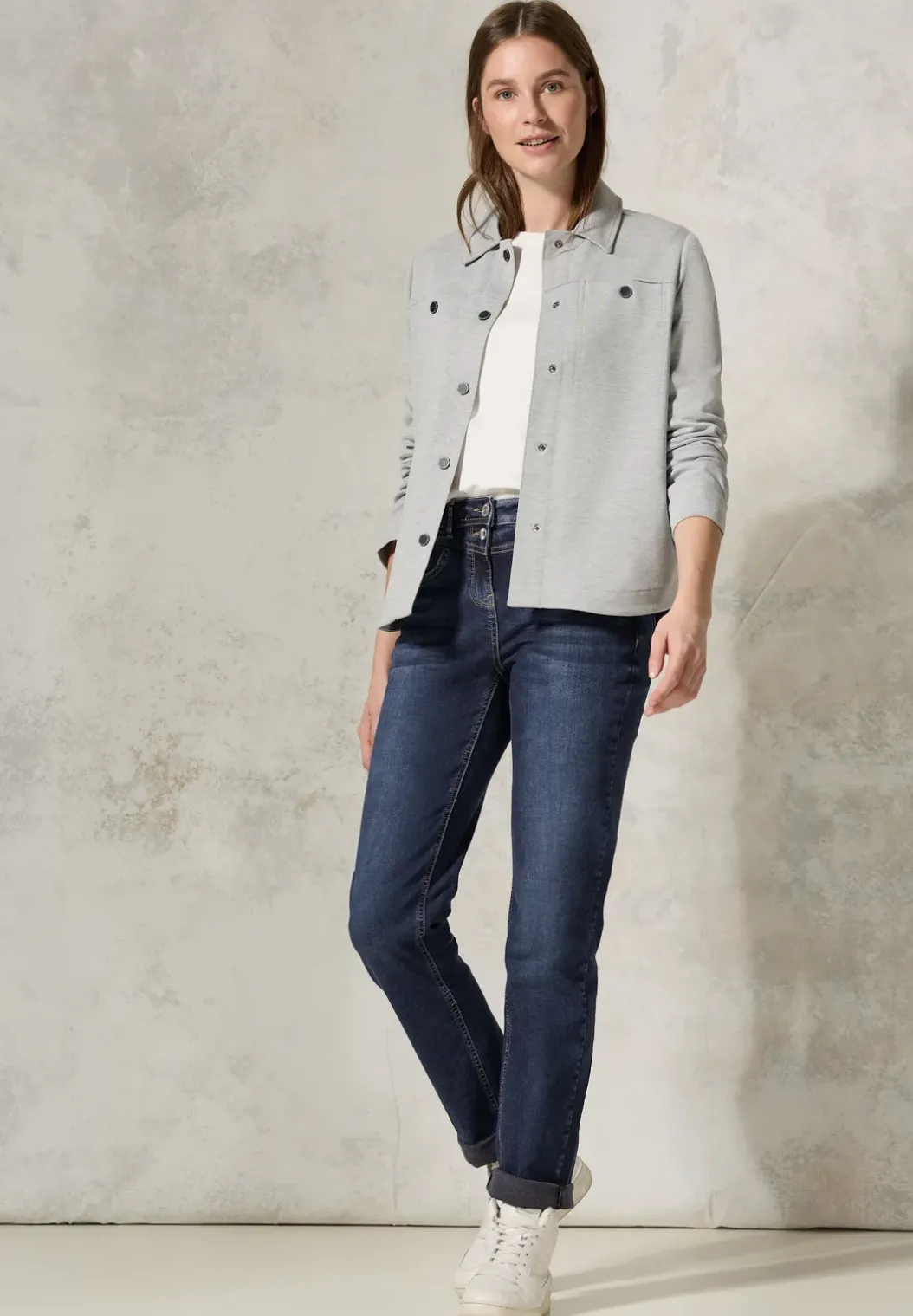Jeans met rechte pijpen