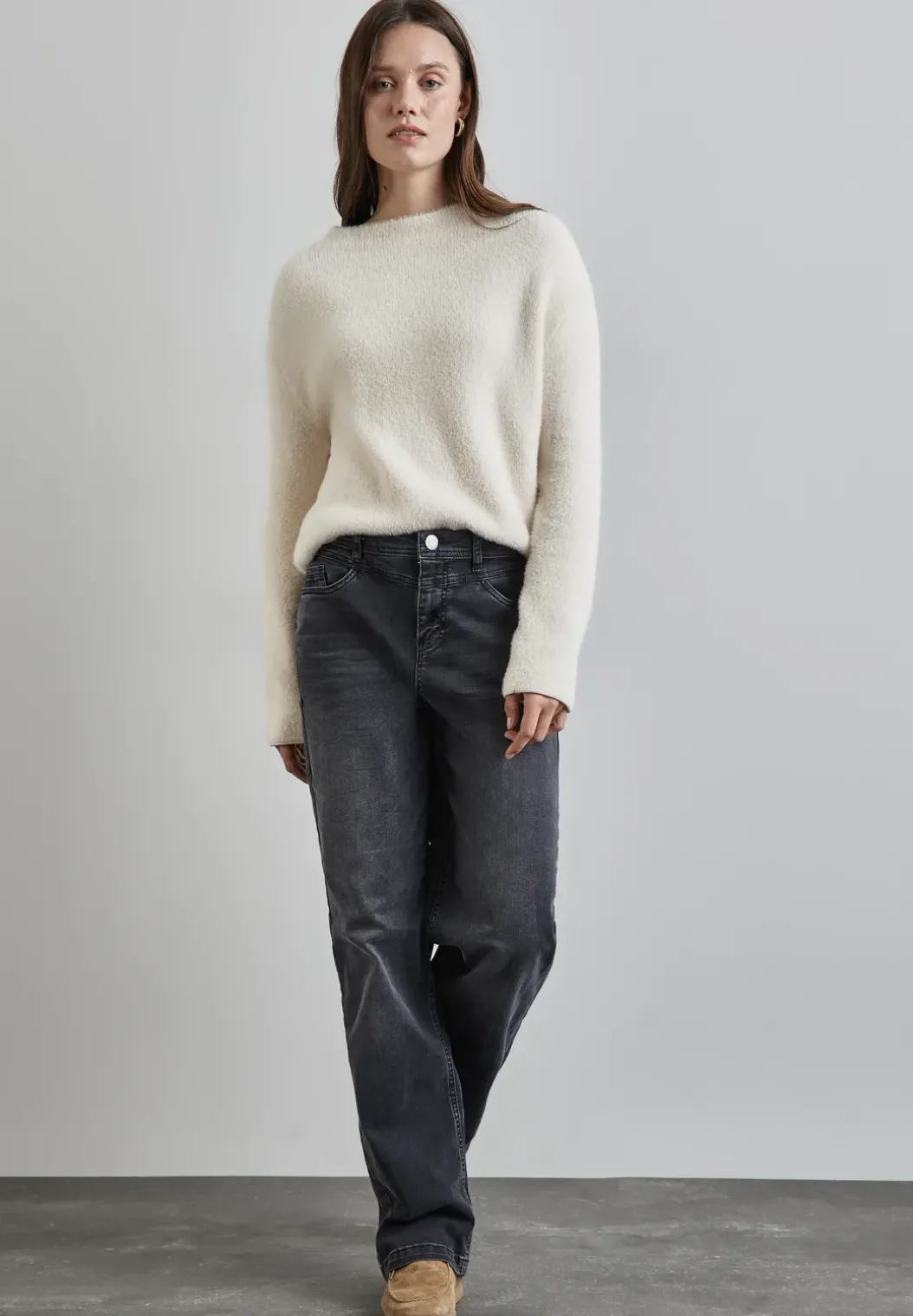 Jeans met rechte pijpen