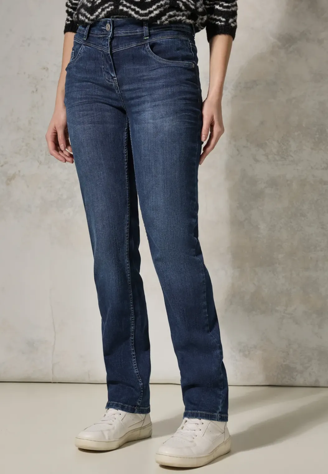 Jeans met rechte pijpen