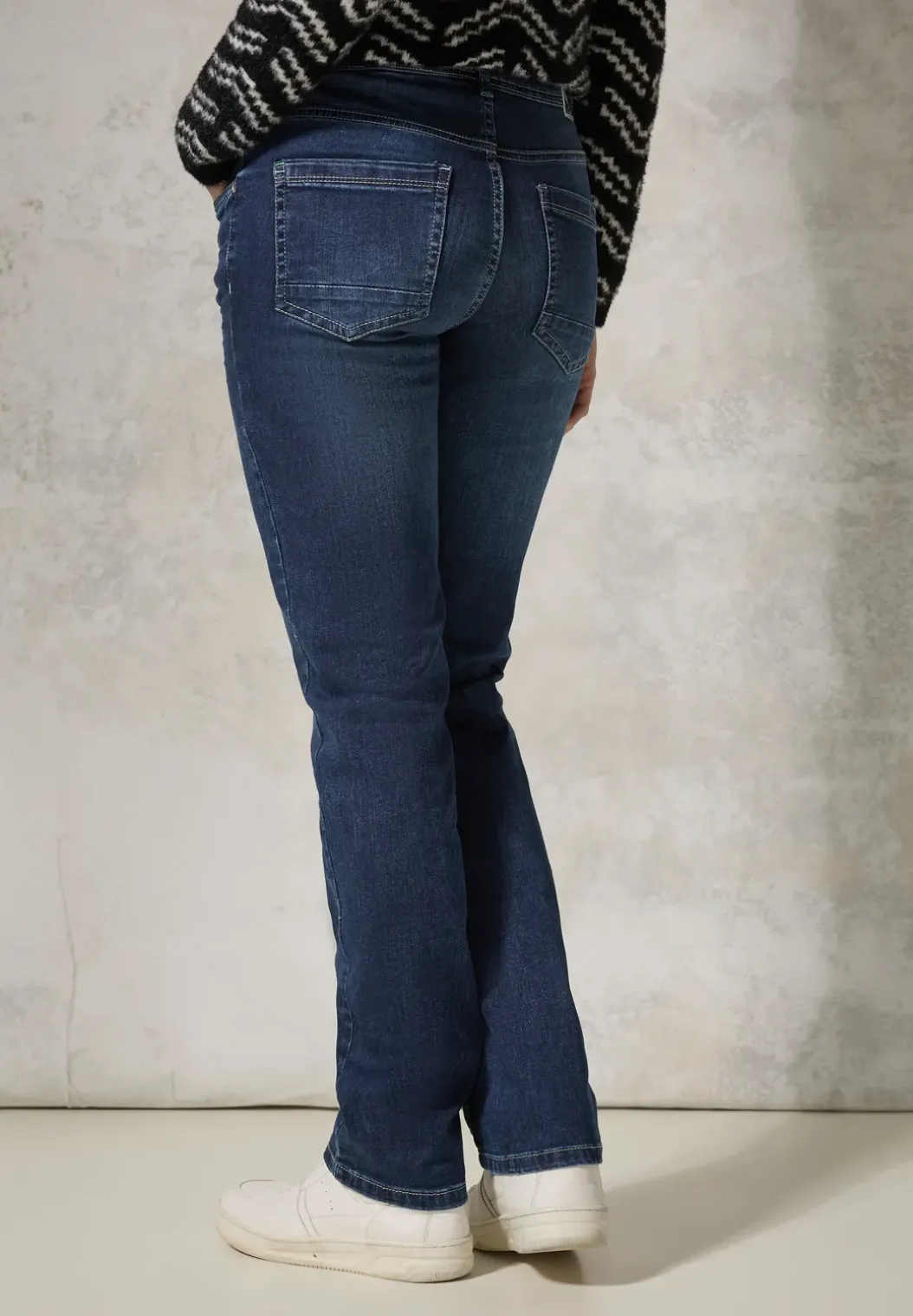 Jeans met rechte pijpen