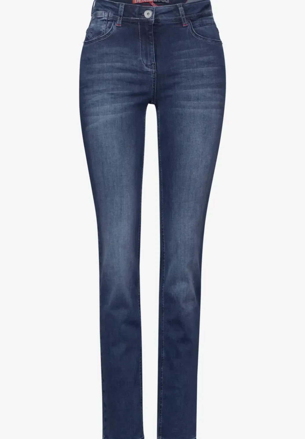 Jeans met rechte pijpen