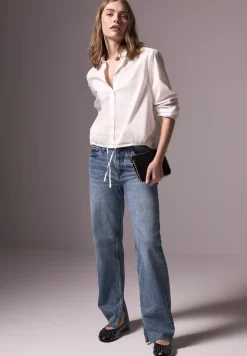 Jeans met rechte pijpen