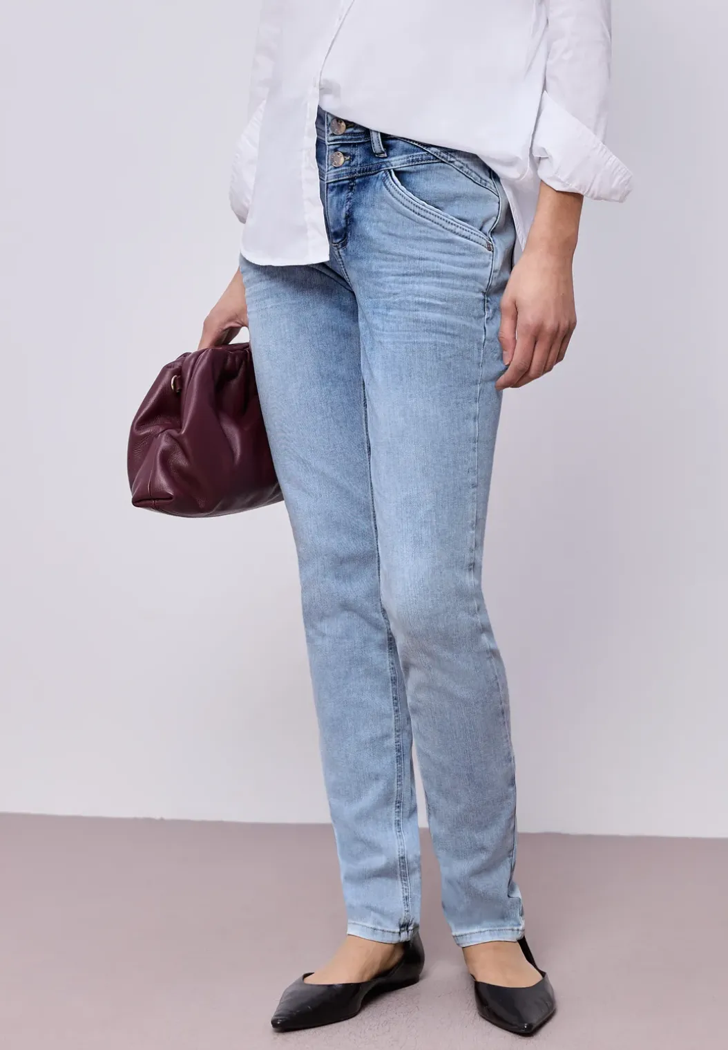 Jeans met smalle pijpen