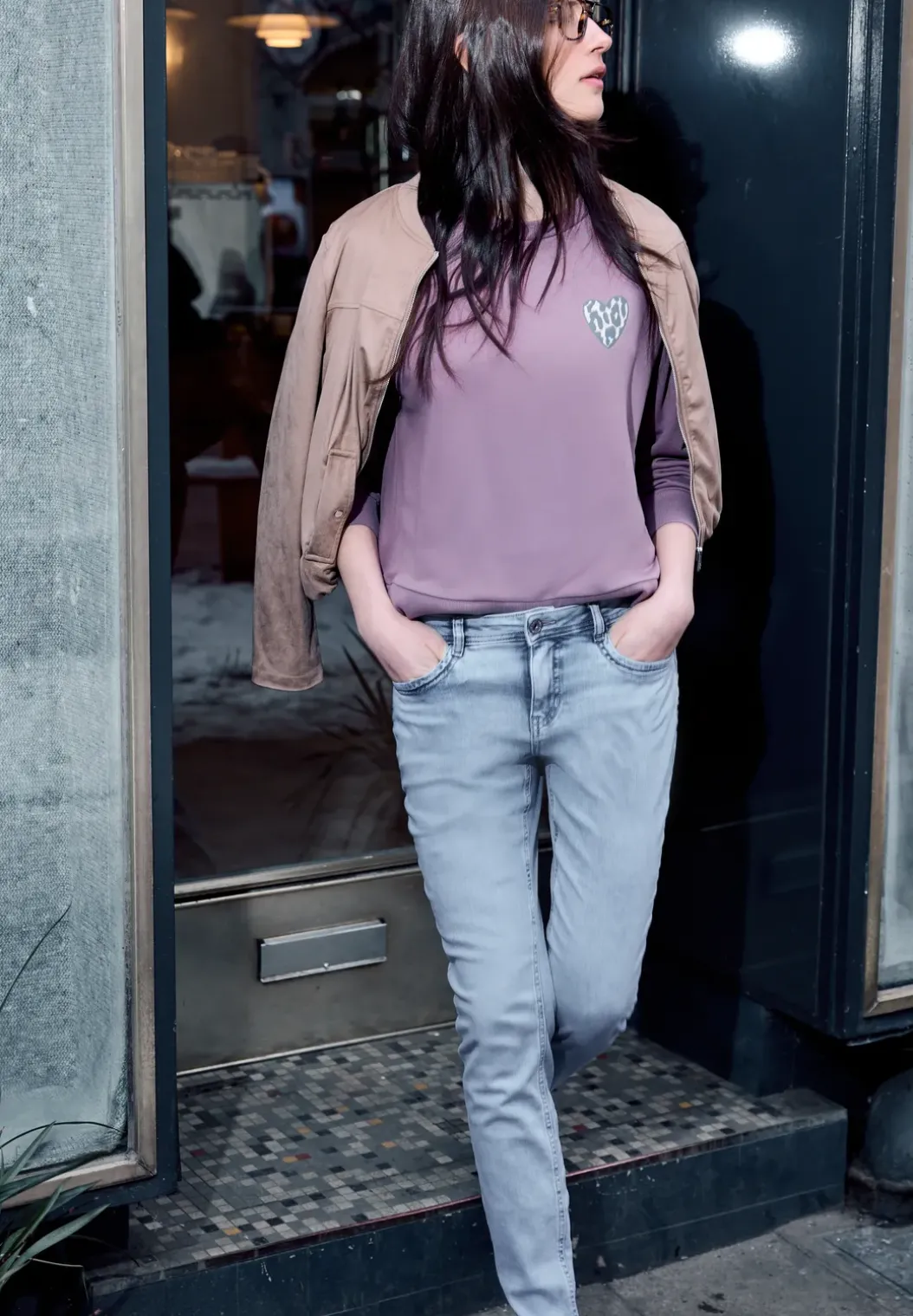 Jeans met smalle pijpen