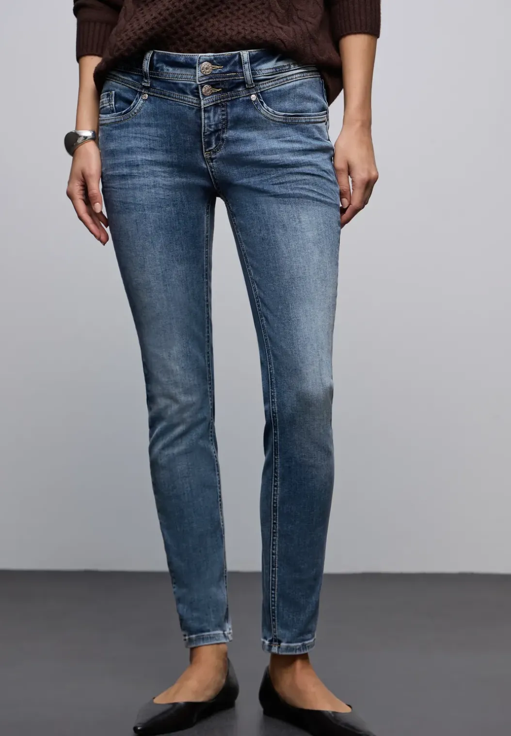 Jeans met smalle pijpen