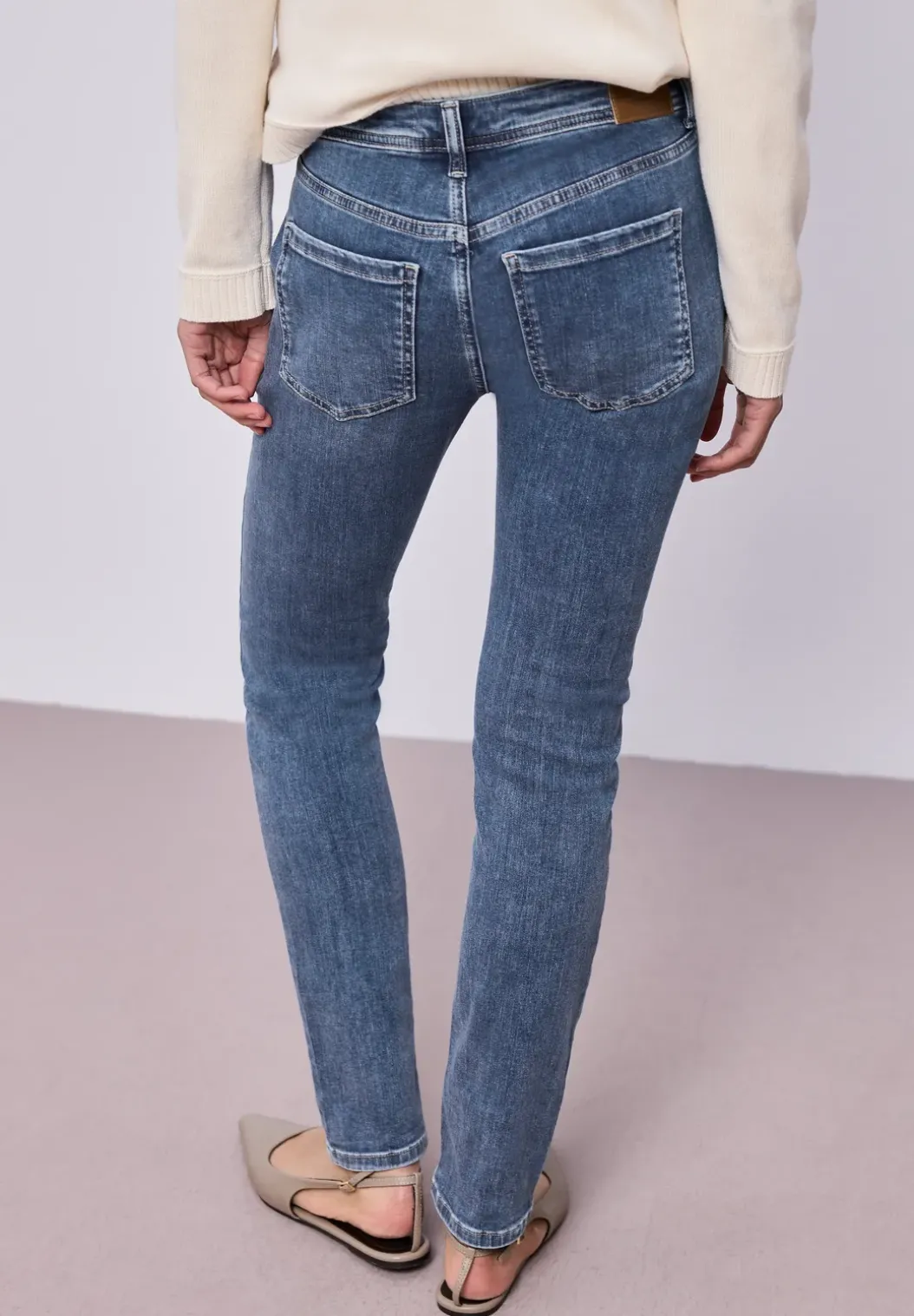 Jeans met smalle pijpen