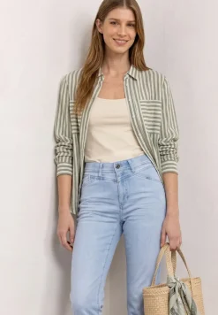 Jeans met taps toelopende pijpen in een Loose Fit