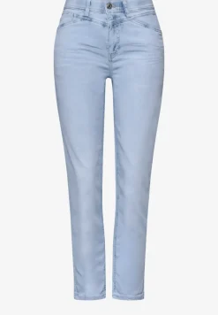 Jeans met taps toelopende pijpen in een Loose Fit