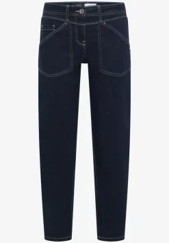 Jeans met taps toelopende pijpen