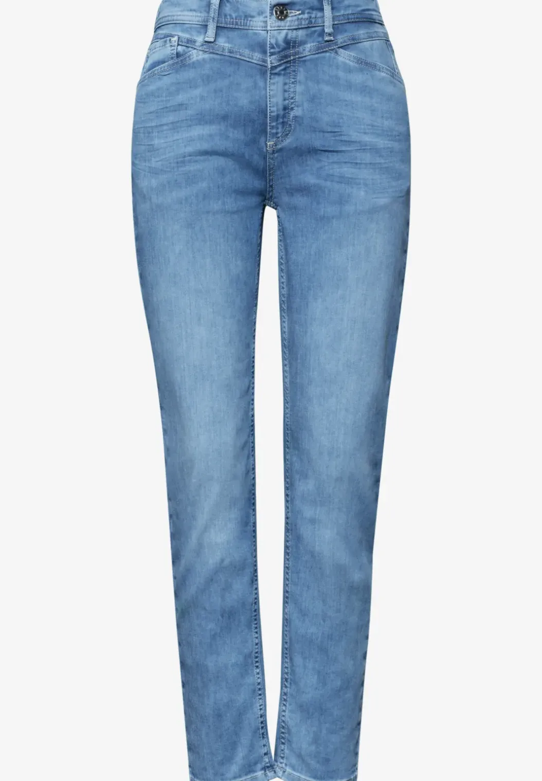 Jeans met taps toelopende pijpen in een Loose Fit
