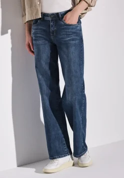 Jeans met wijde pijpen
