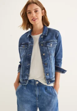Jeansjasje in blauw