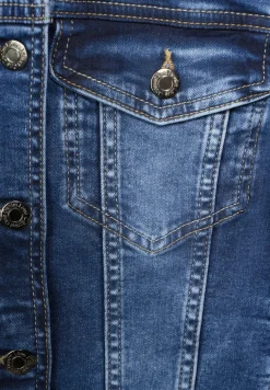 Jeansjasje in blauw