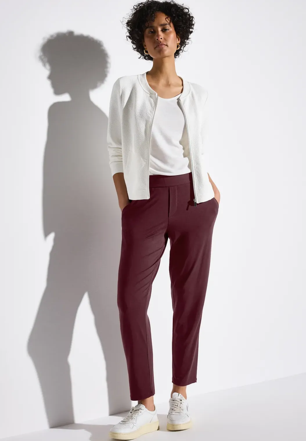 Jersey broek in Loose Fit