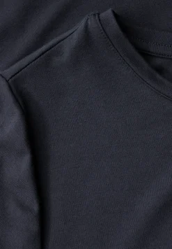 Jersey jurk met trekkoord