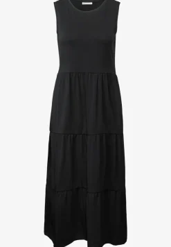 Jersey jurk met volants