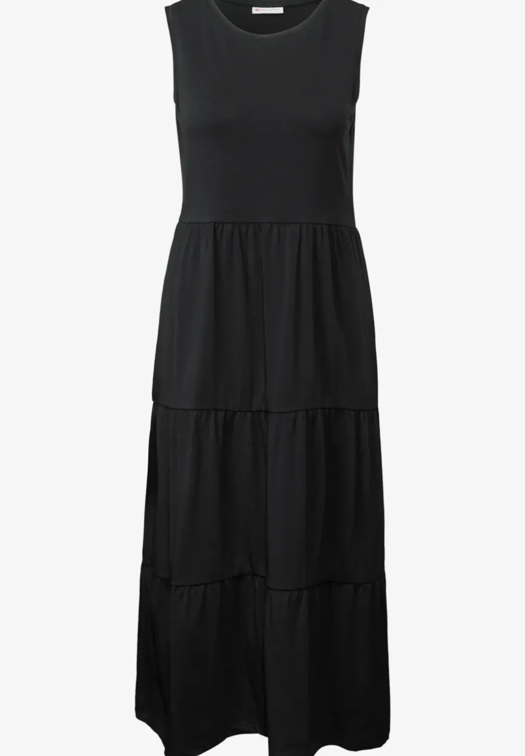 Jersey jurk met volants