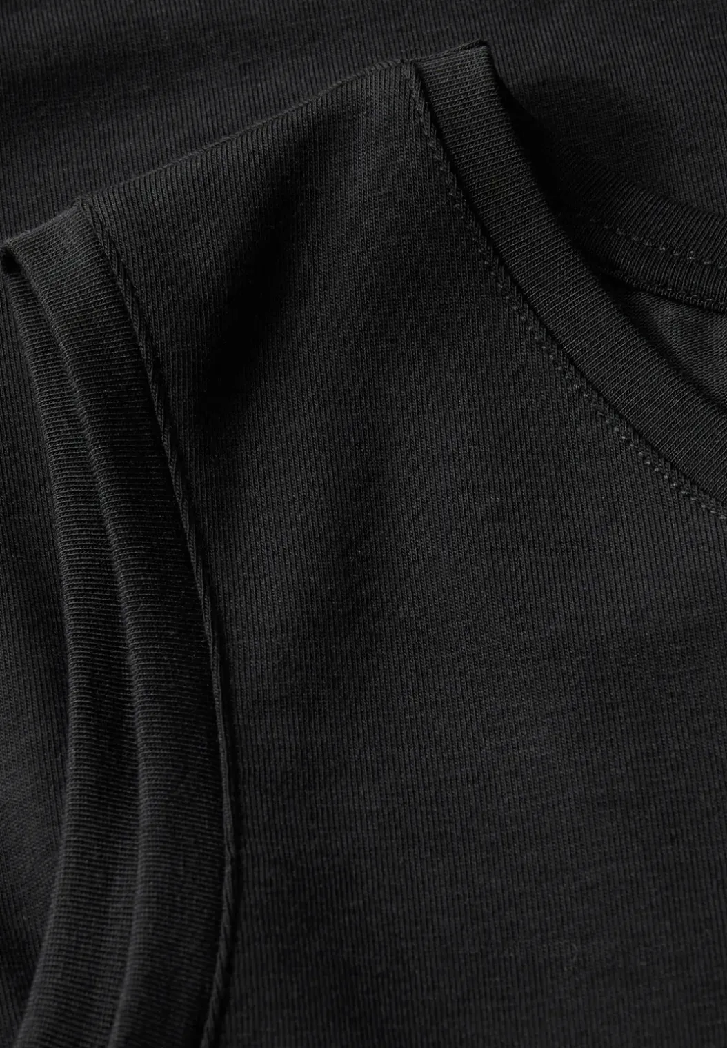Jersey jurk met volants