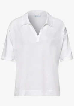 Jersey poloshirt met korte mouwen