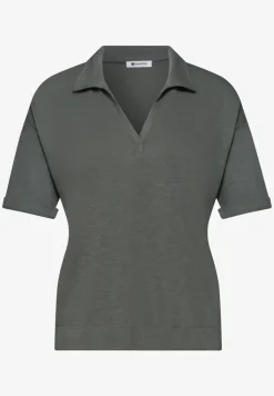 Jersey poloshirt met korte mouwen