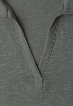 Jersey poloshirt met korte mouwen