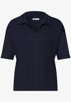 Jersey poloshirt met korte mouwen