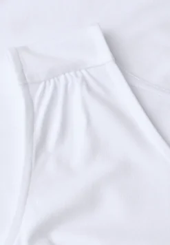 Jersey top met elastische zoom
