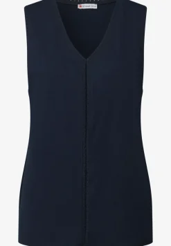 Jersey top met gehaakte details
