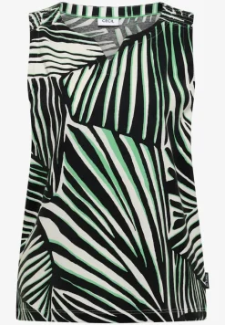 Jersey top met grafische print