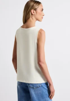 Jersey top met uitsnijding