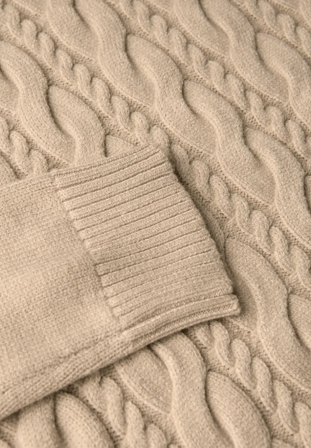 Jumper met kabelpatroon