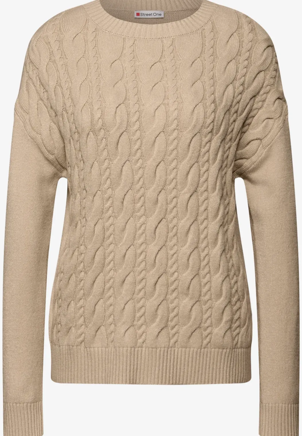 Jumper met kabelpatroon