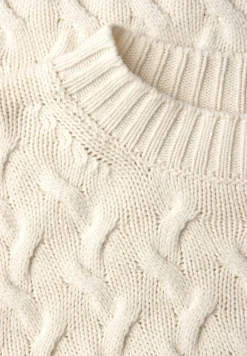 Jumper met kabelpatroon