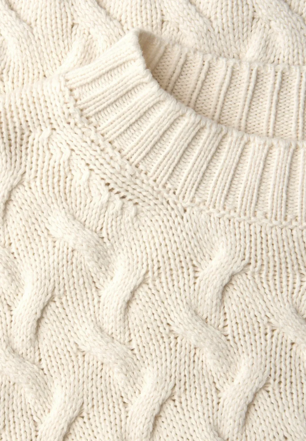 Jumper met kabelpatroon