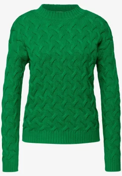 Jumper met kabelpatroon