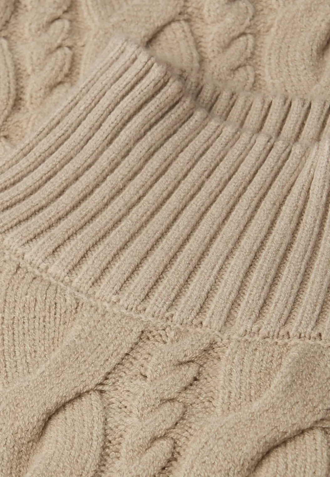Jumper met kabelpatroon