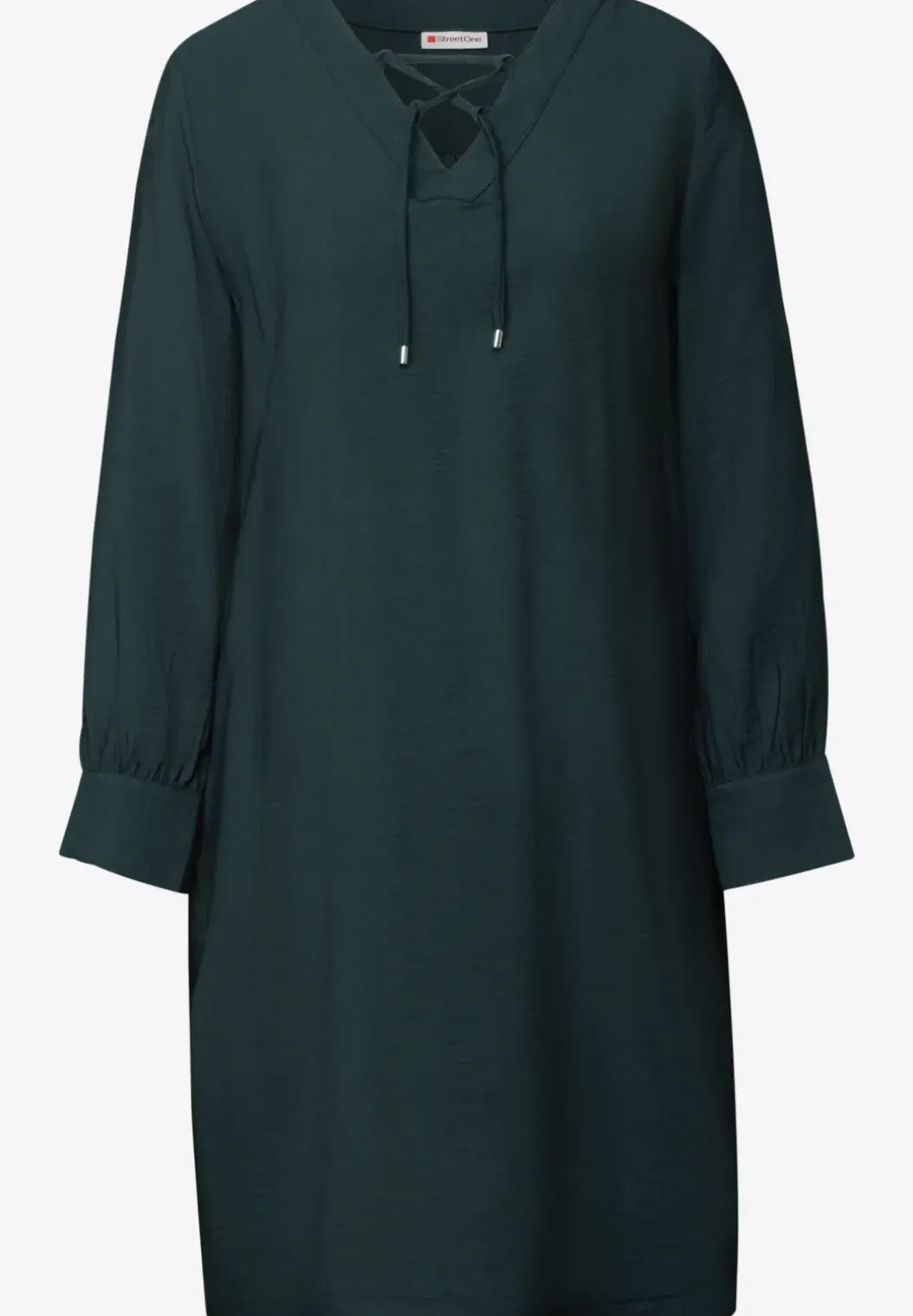 Jurk in effen kleur