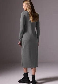 Jurk in gemêleerde look