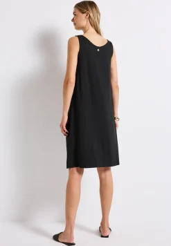 Jurk met knoopdetail