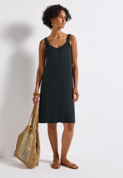 Jurk met knoopdetail