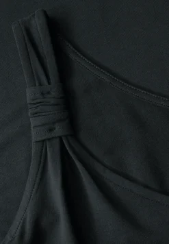 Jurk met knoopdetail