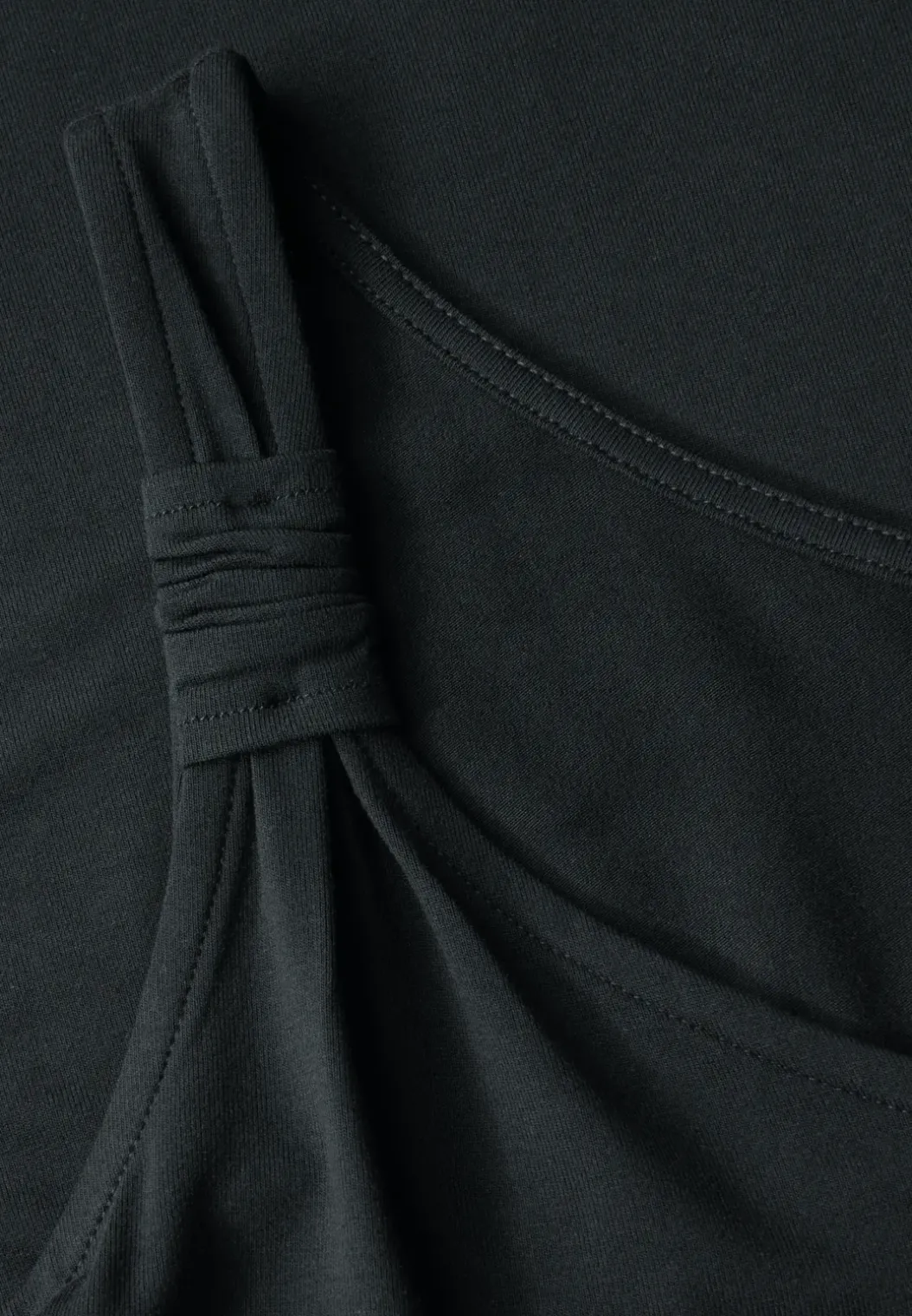 Jurk met knoopdetail